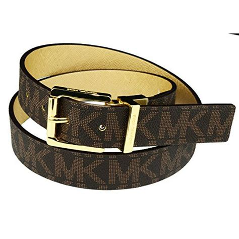 michael kors belt gold buckle